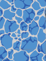 Water voronoi pattern texture