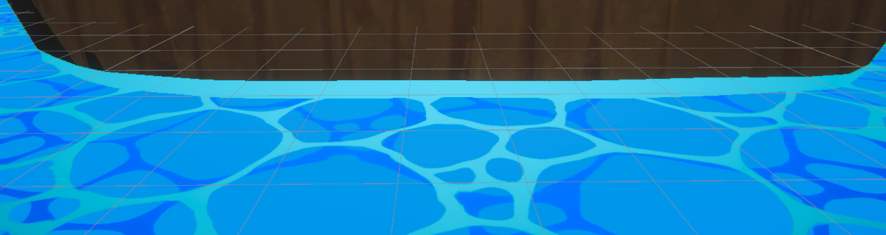Stylized water shader in-game